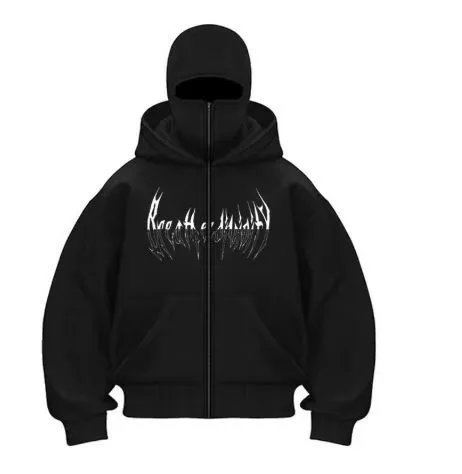 Double-Hood Zip Sweatshirt -2