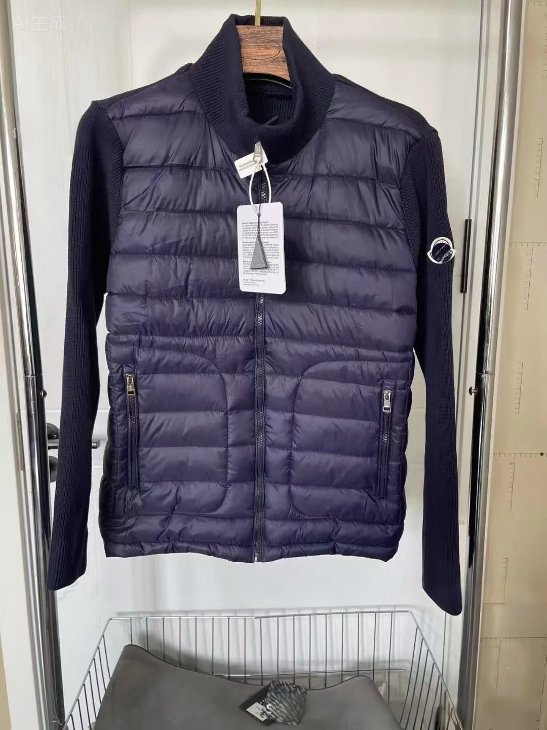 Goose-Patch Zip Hoodie KK10 -2