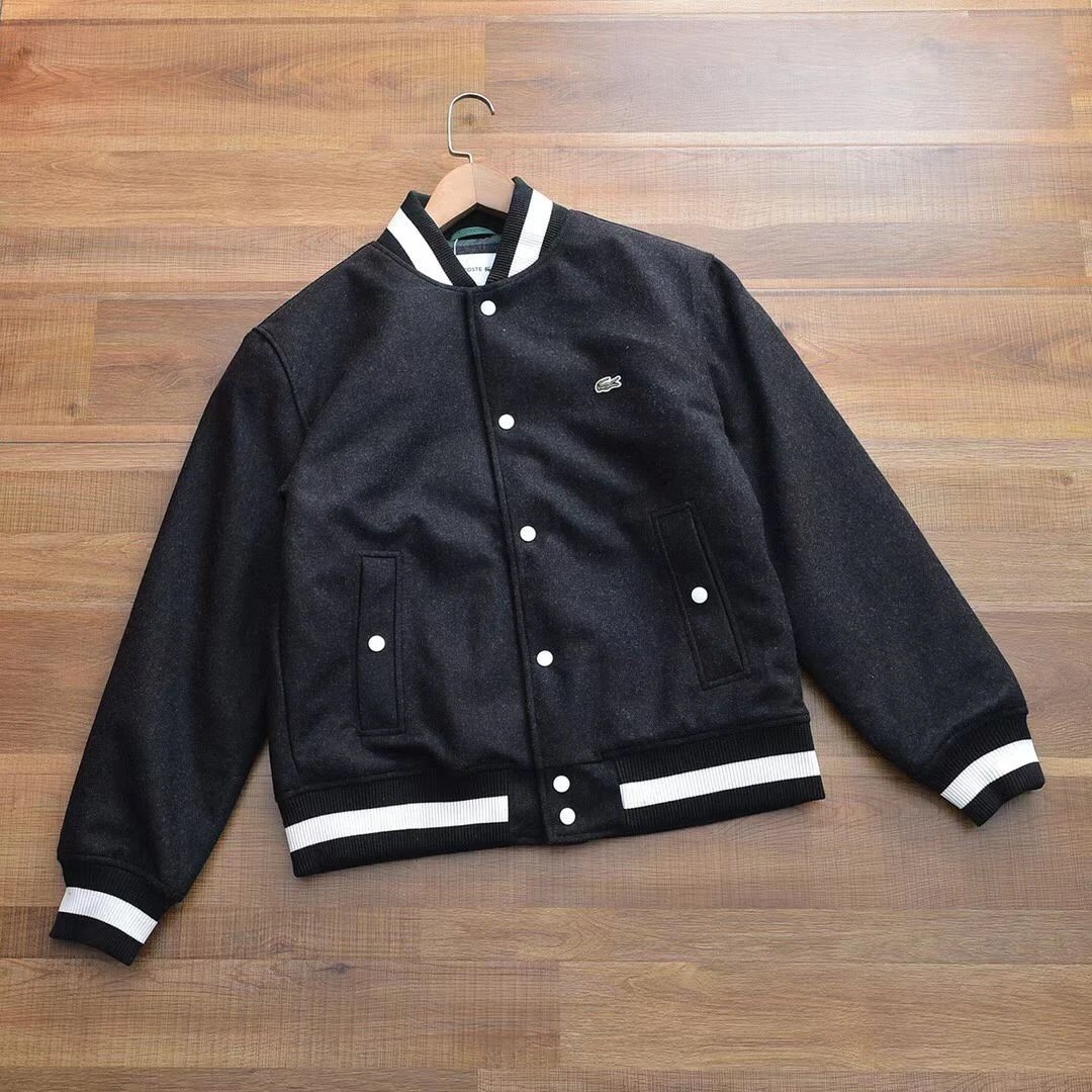 LAS LA66 Baseball-Collar Zip Hoodie -2