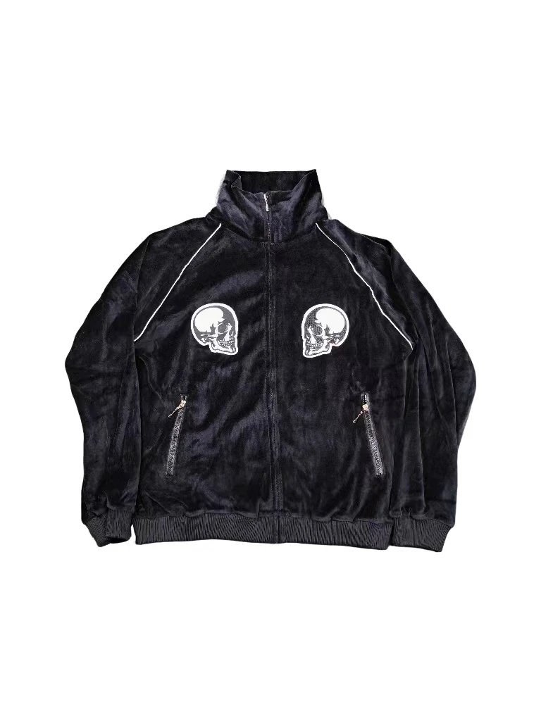 Corduroy Embroidered Casual Jacket 2