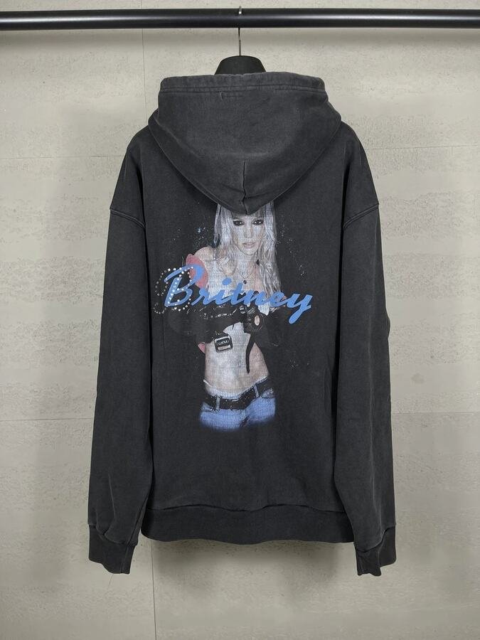 Music Graphic Zip Hoodie
