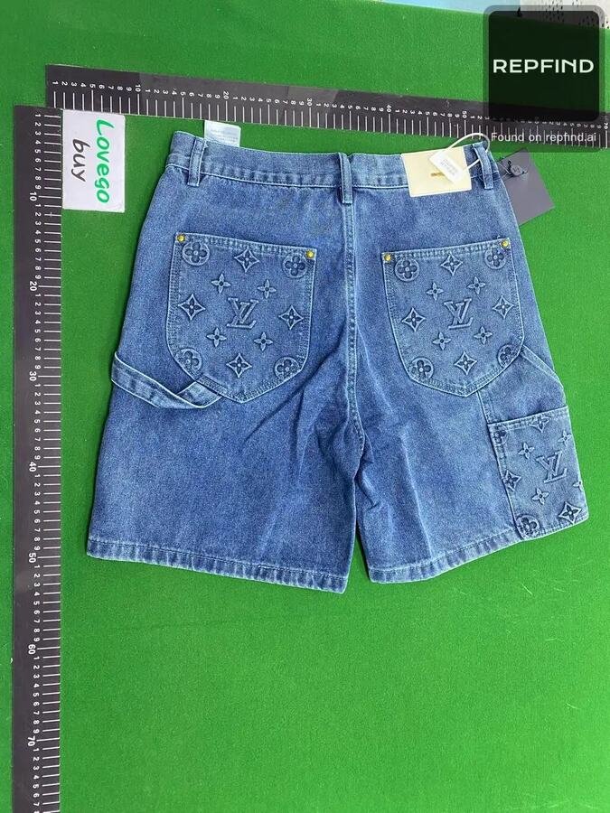 Embossed Denim Jacket and Jeans Set -2