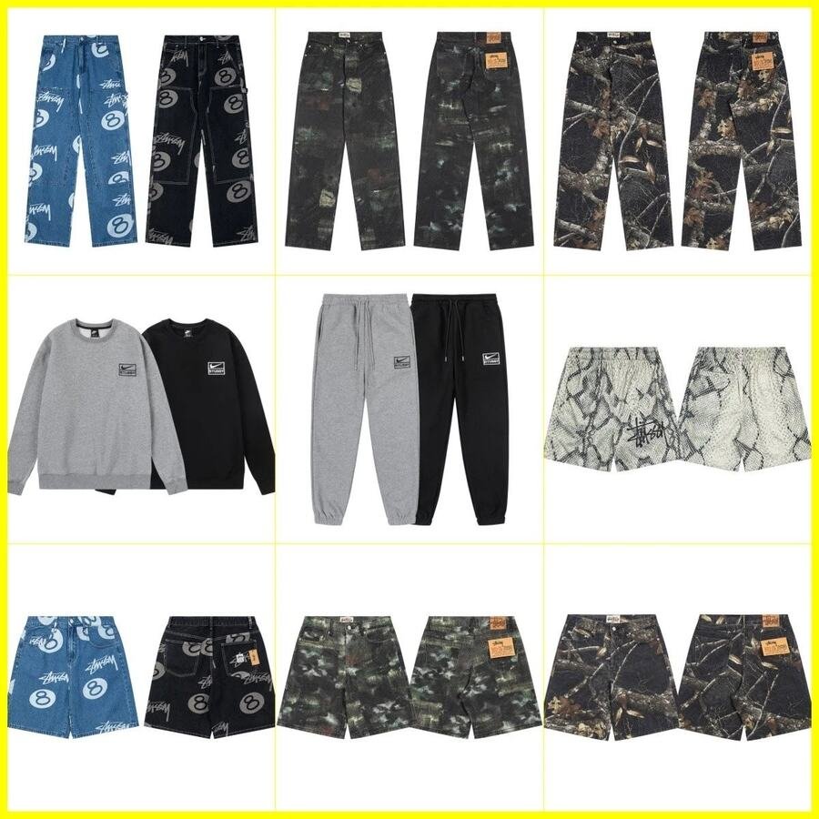 STU Embroidered Casual Shorts
