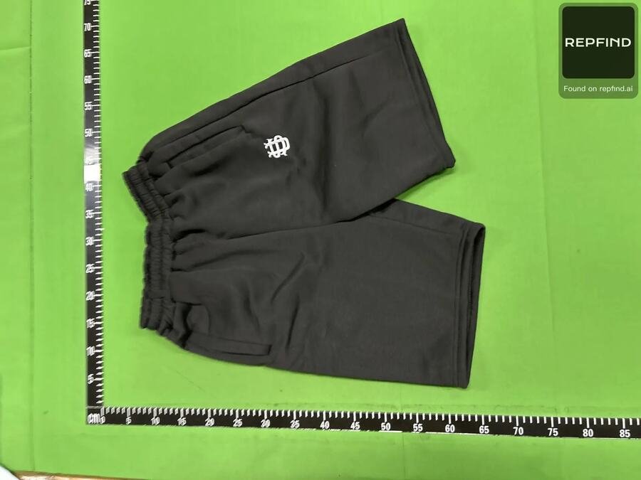 S2255 Embroidered Sweat Shorts -3