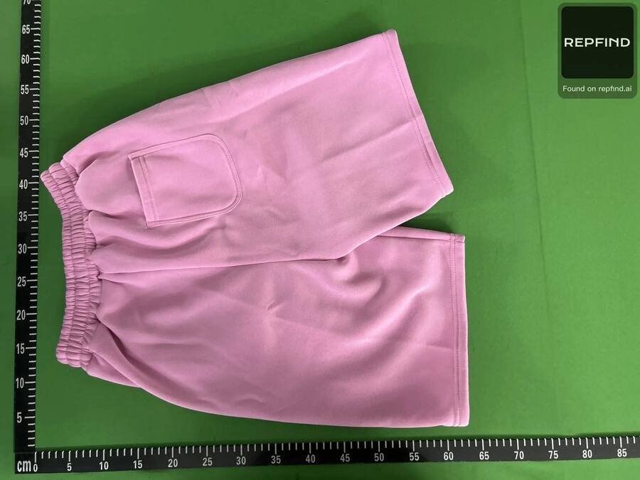 S2255 Embroidered Sweat Shorts -4