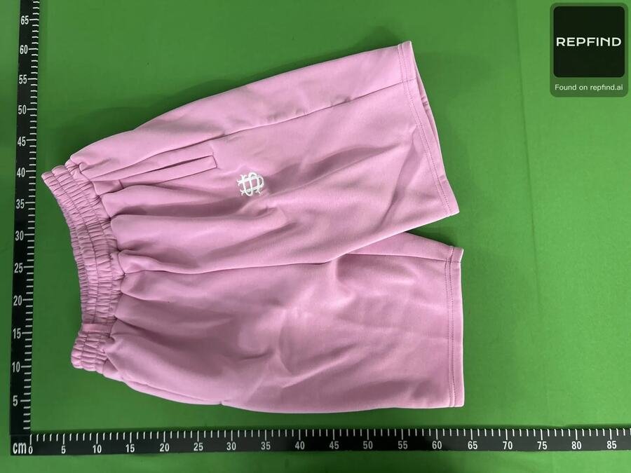 S2255 Embroidered Sweat Shorts -2
