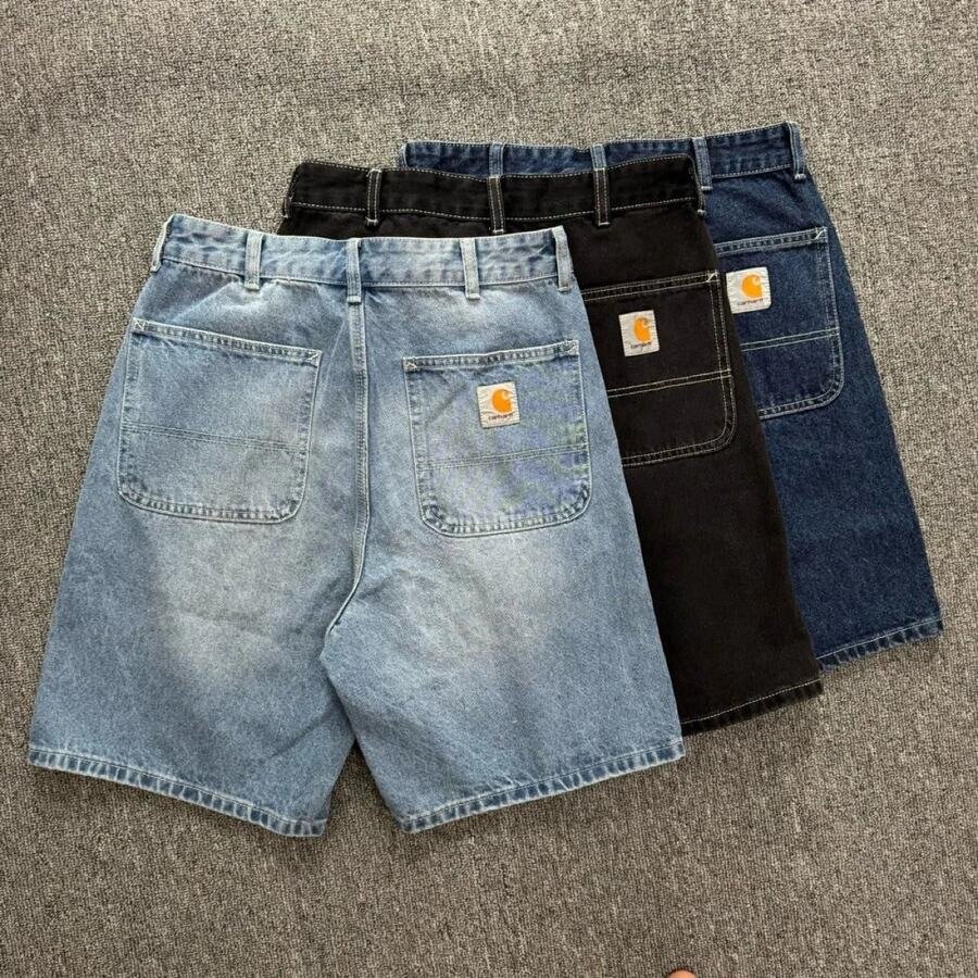 Brandon Washed Denim Shorts