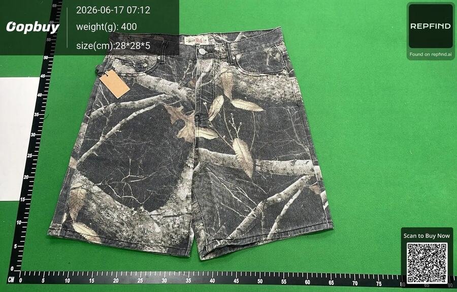 STU Embroidered Casual Shorts -4