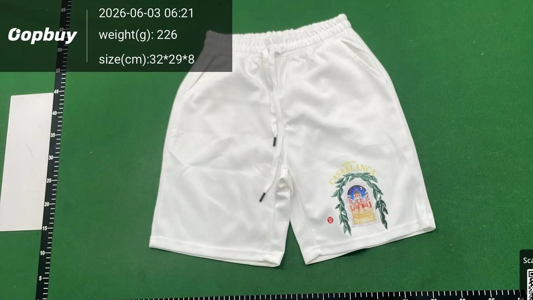 Premium Monogram Casual Shorts -4