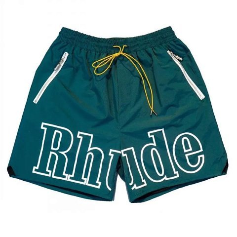 Contrast-Trim Casual Shorts