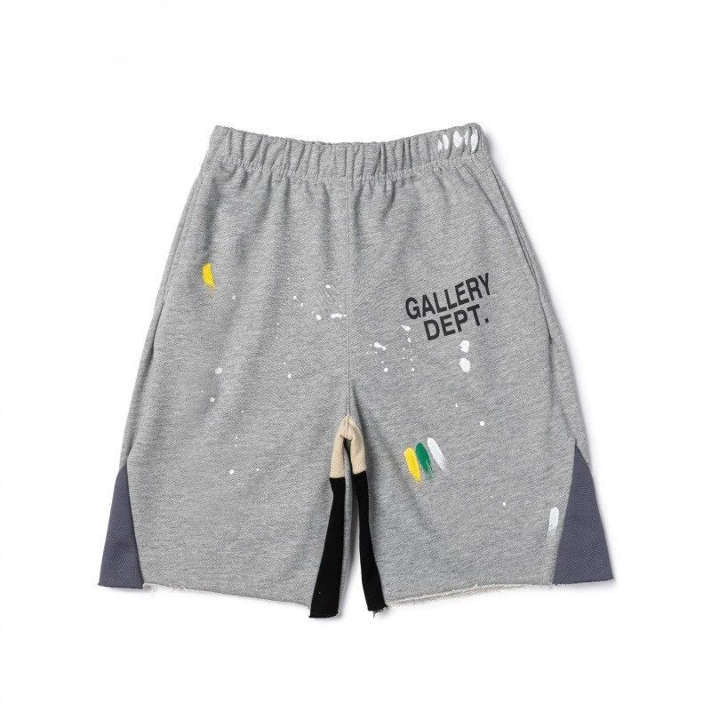 Graffiti Print Casual Shorts -4