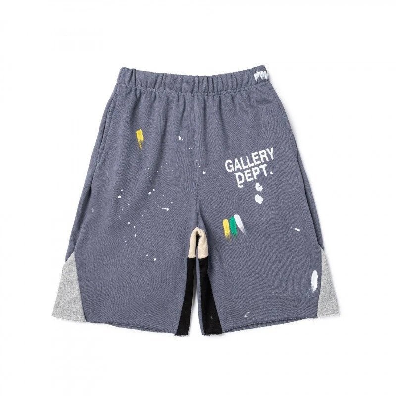 Graffiti Print Casual Shorts -3