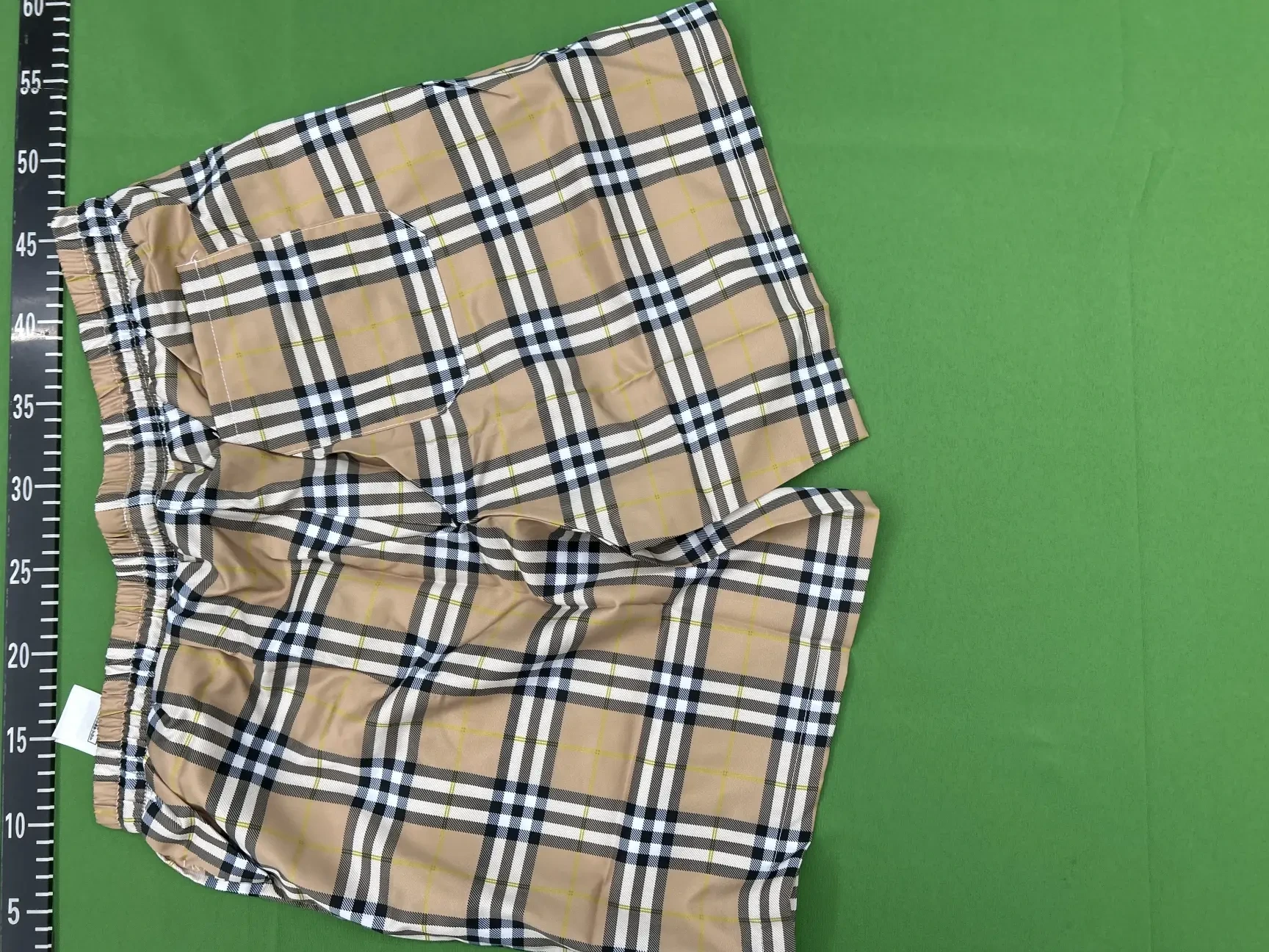Check Pattern Casual Shorts -3