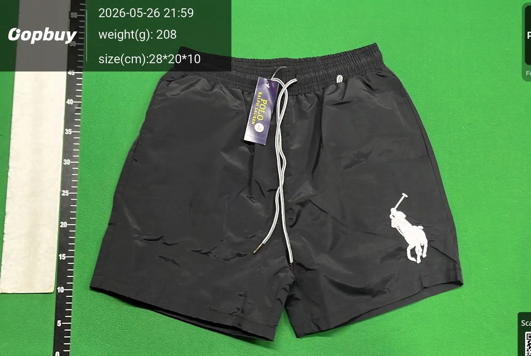 Classic Embroidered Casual Shorts -3
