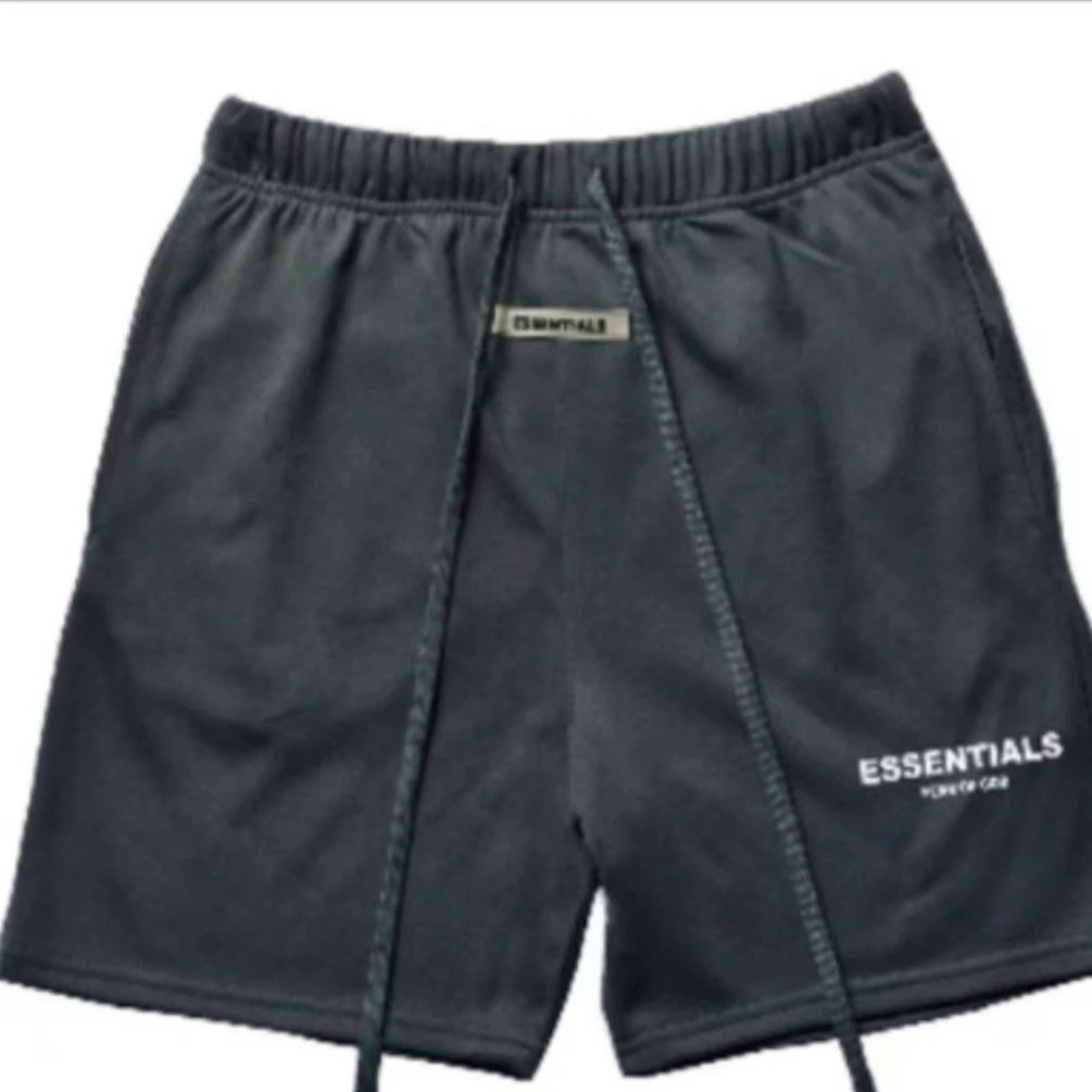 Essentials Drawstring Sweat Shorts -4