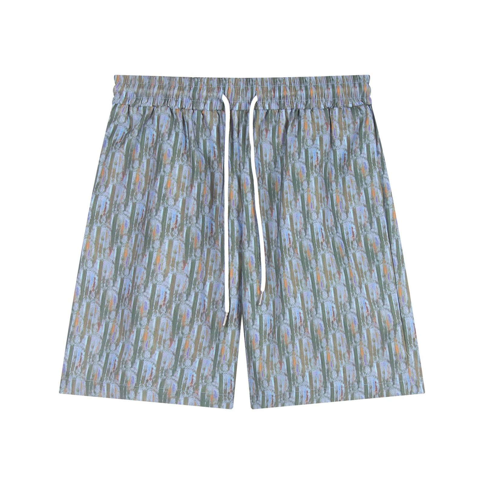 Patterned Beach Shorts