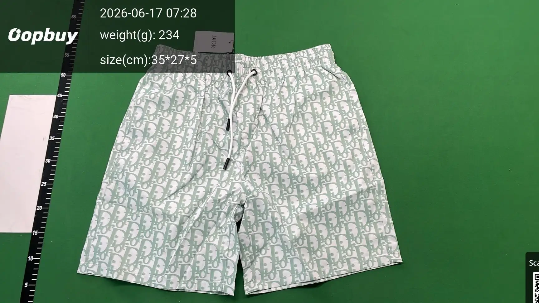 Letter Print Quick-Dry Shorts -4