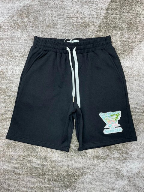 Embroidered Casual Sweat Short
