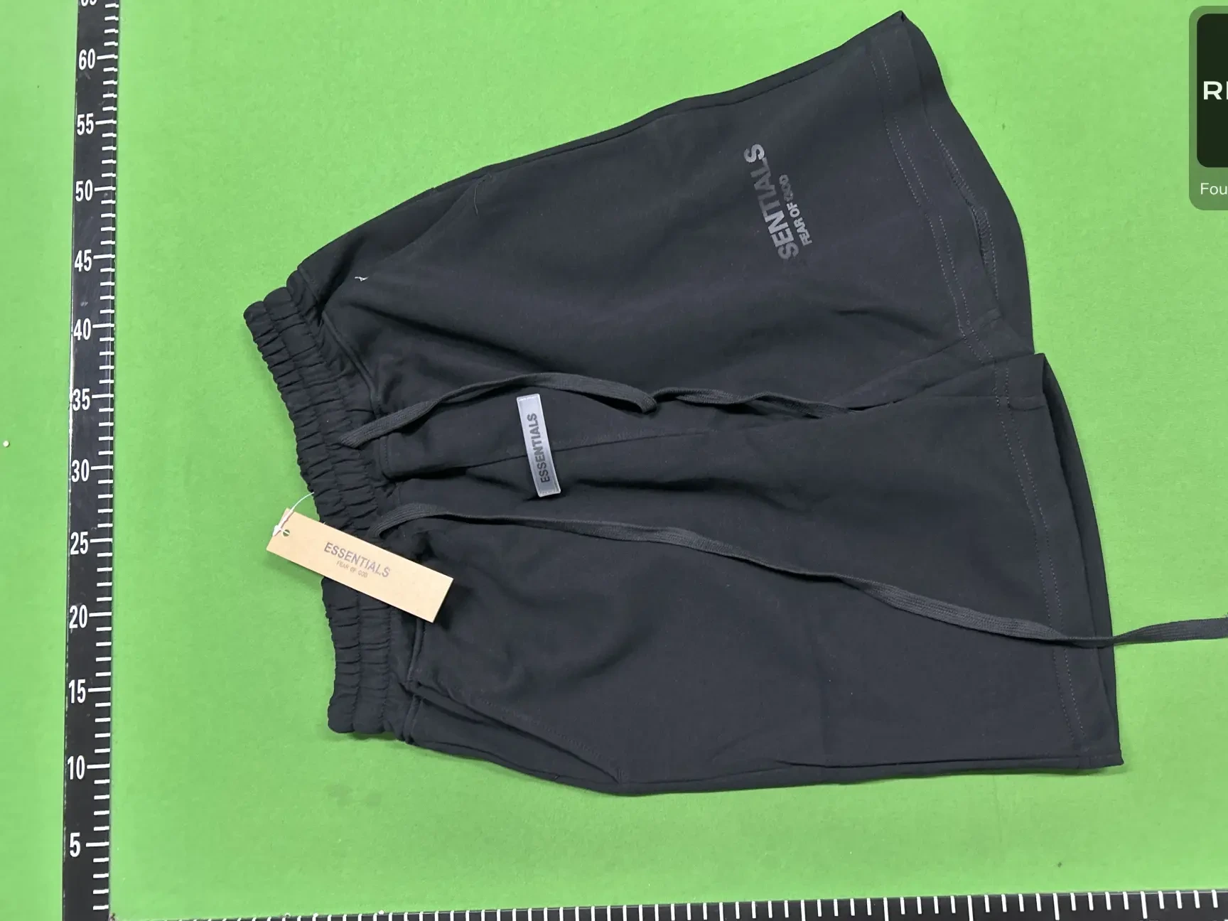 Reflective Multi-Line Casual Shorts -3