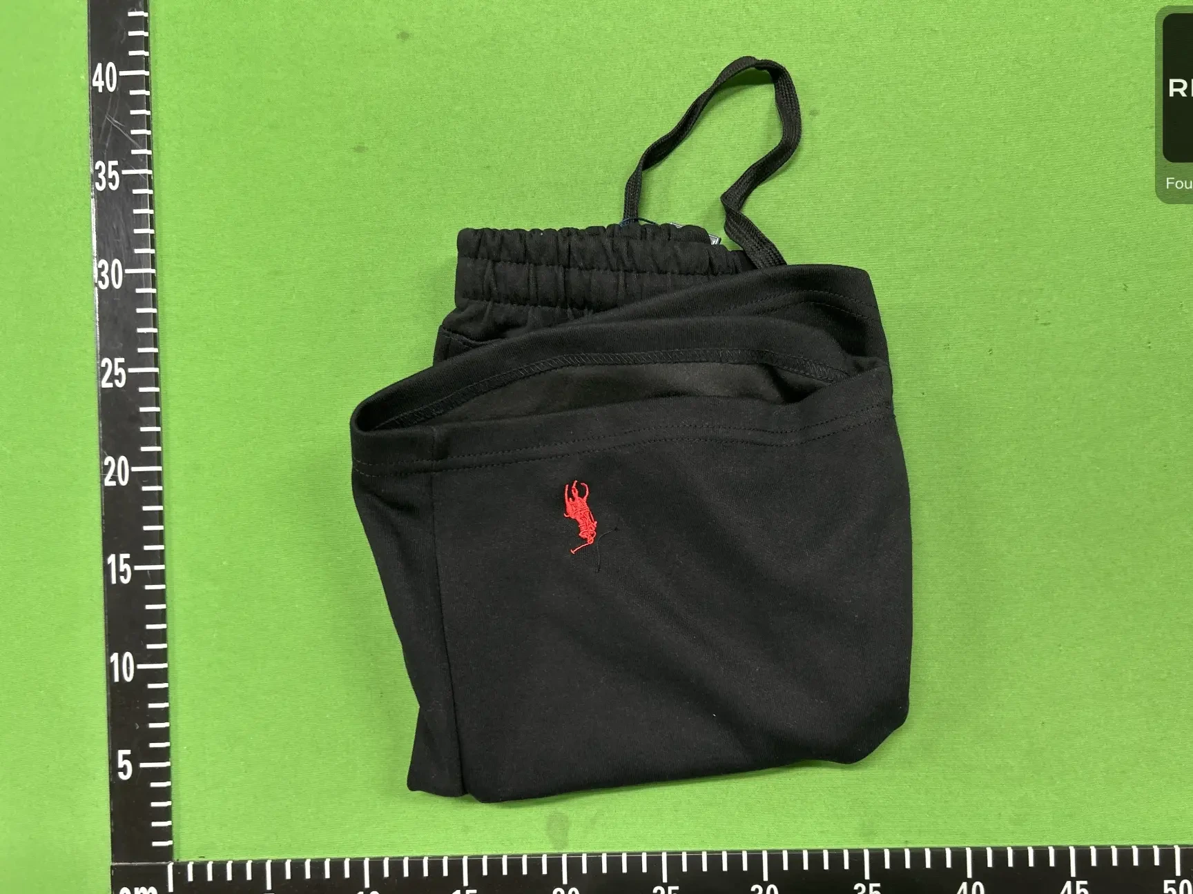 Men's Embroidered Polo Sweat Shorts -3