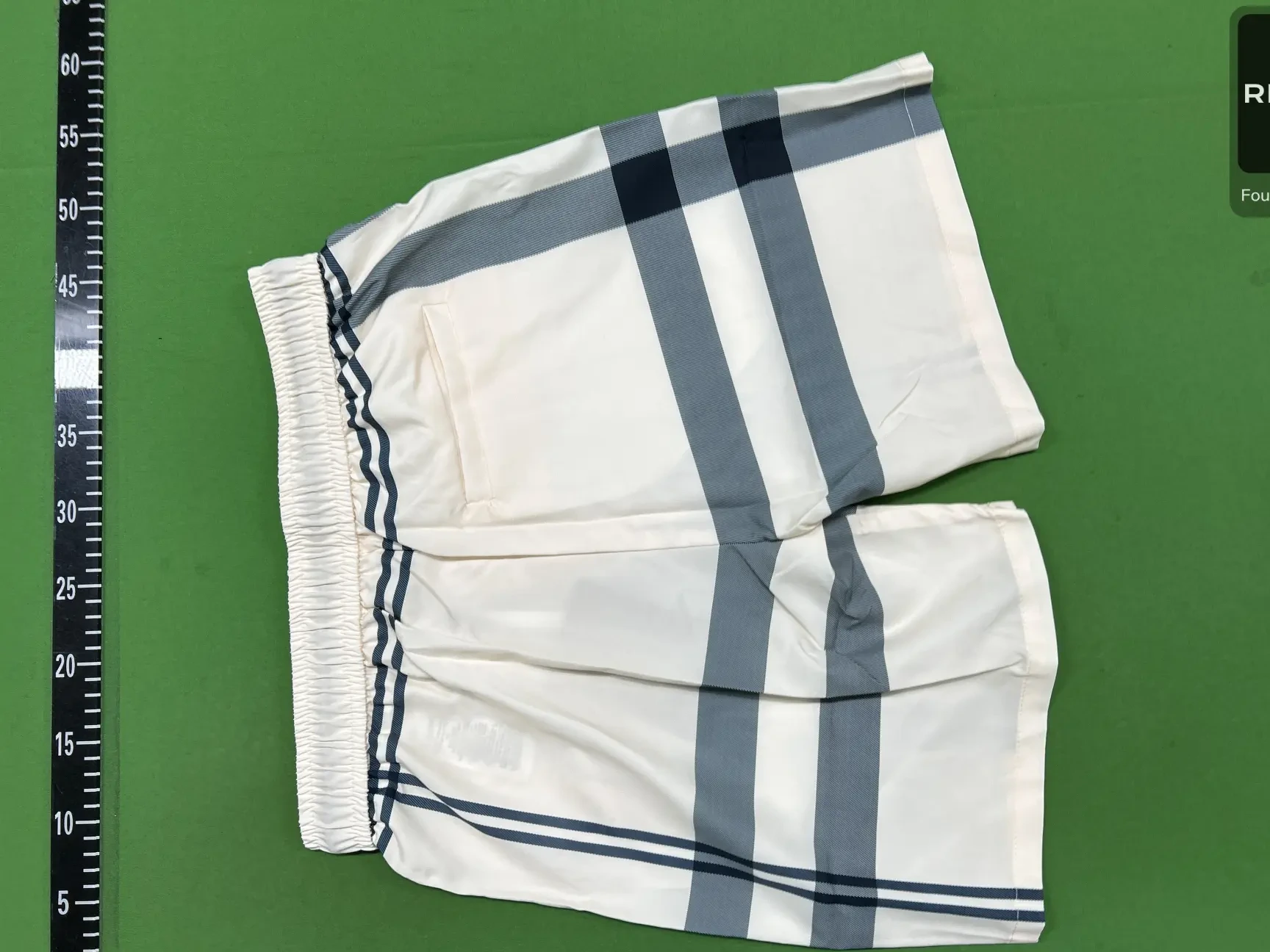 Classic Check Casual Shorts -4