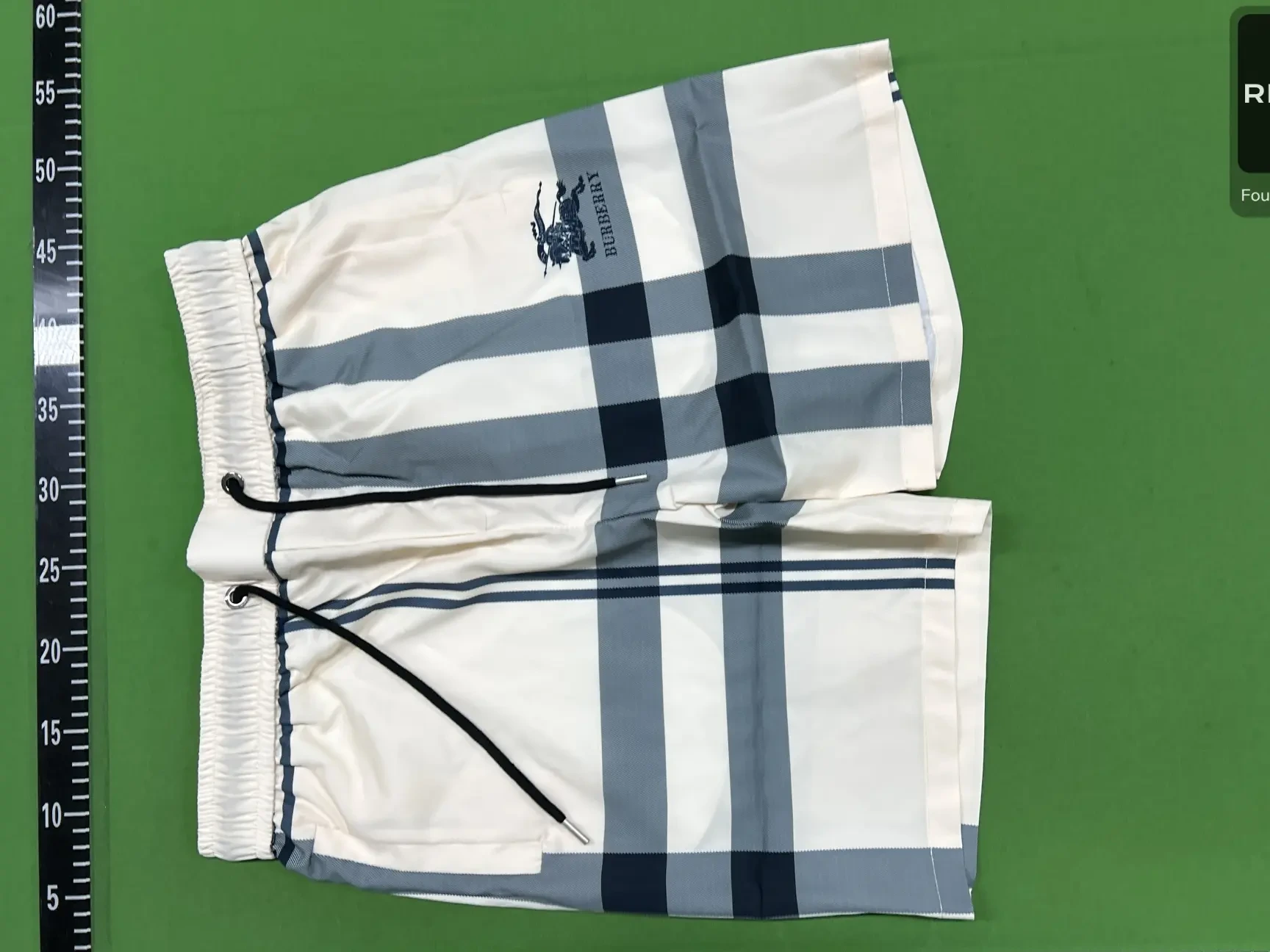 Classic Check Casual Shorts -3