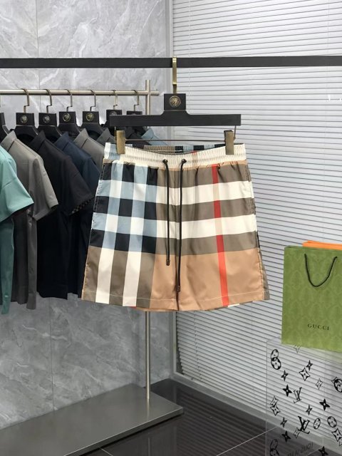 All-Over Letter Print Shorts