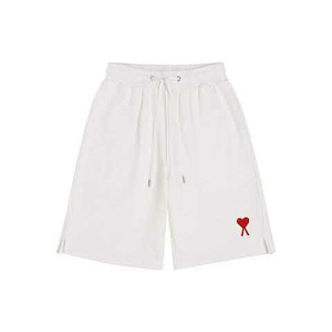 Unisex Heart Logo Casual Short