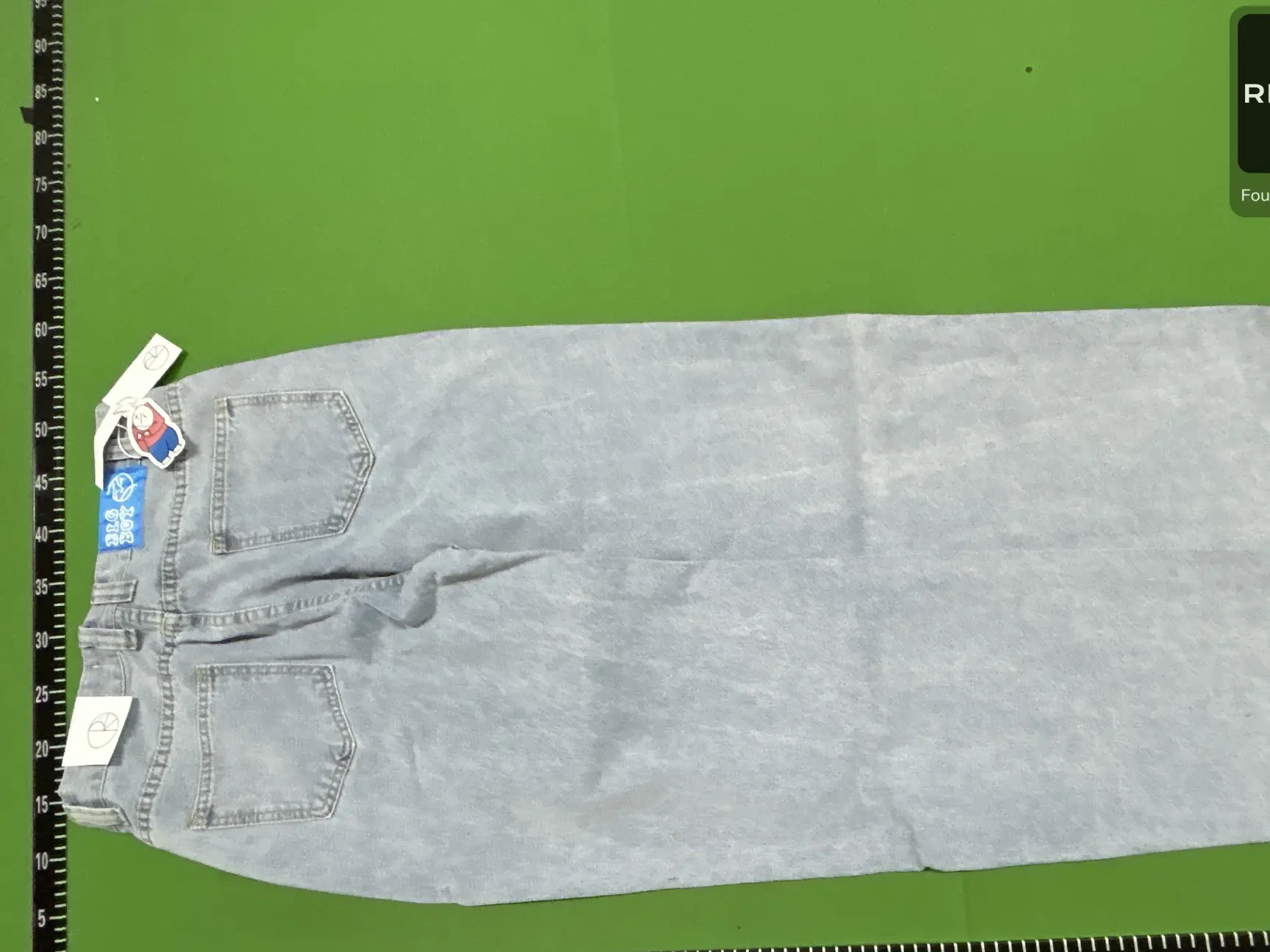 Y2K Loose-Fit Denim Shorts -2