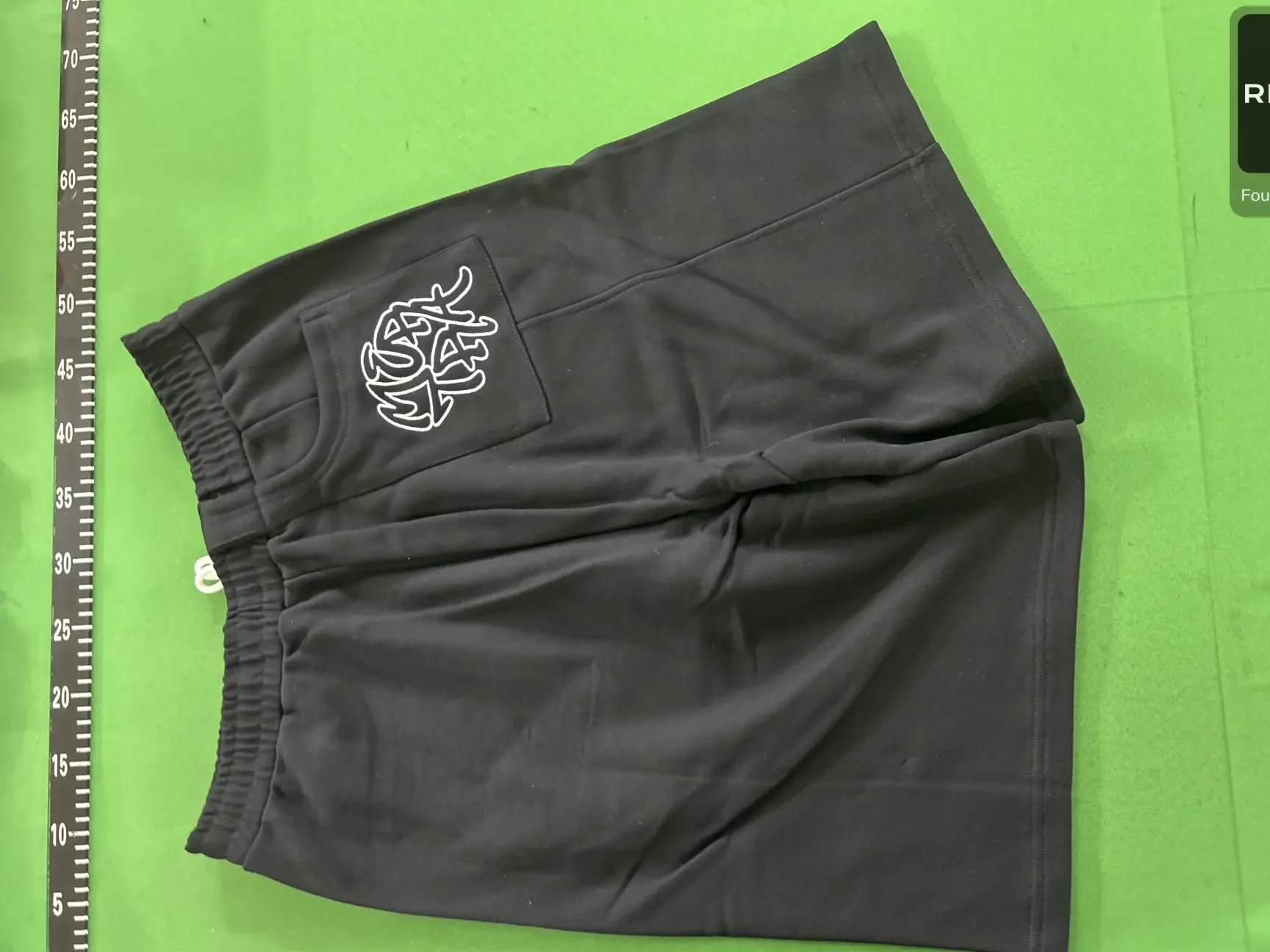 Embroidered Logo Casual Shorts -4