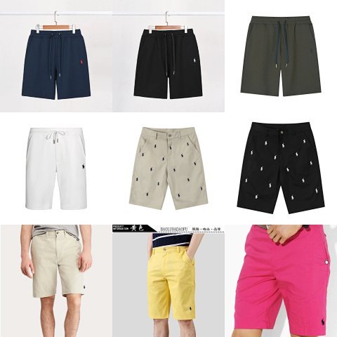 Multi-Color Casual Shorts Coll