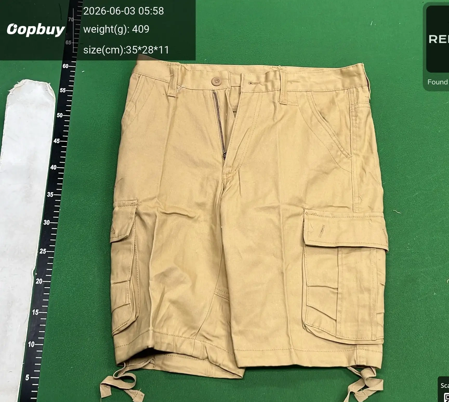 Utility Cargo Shorts -3