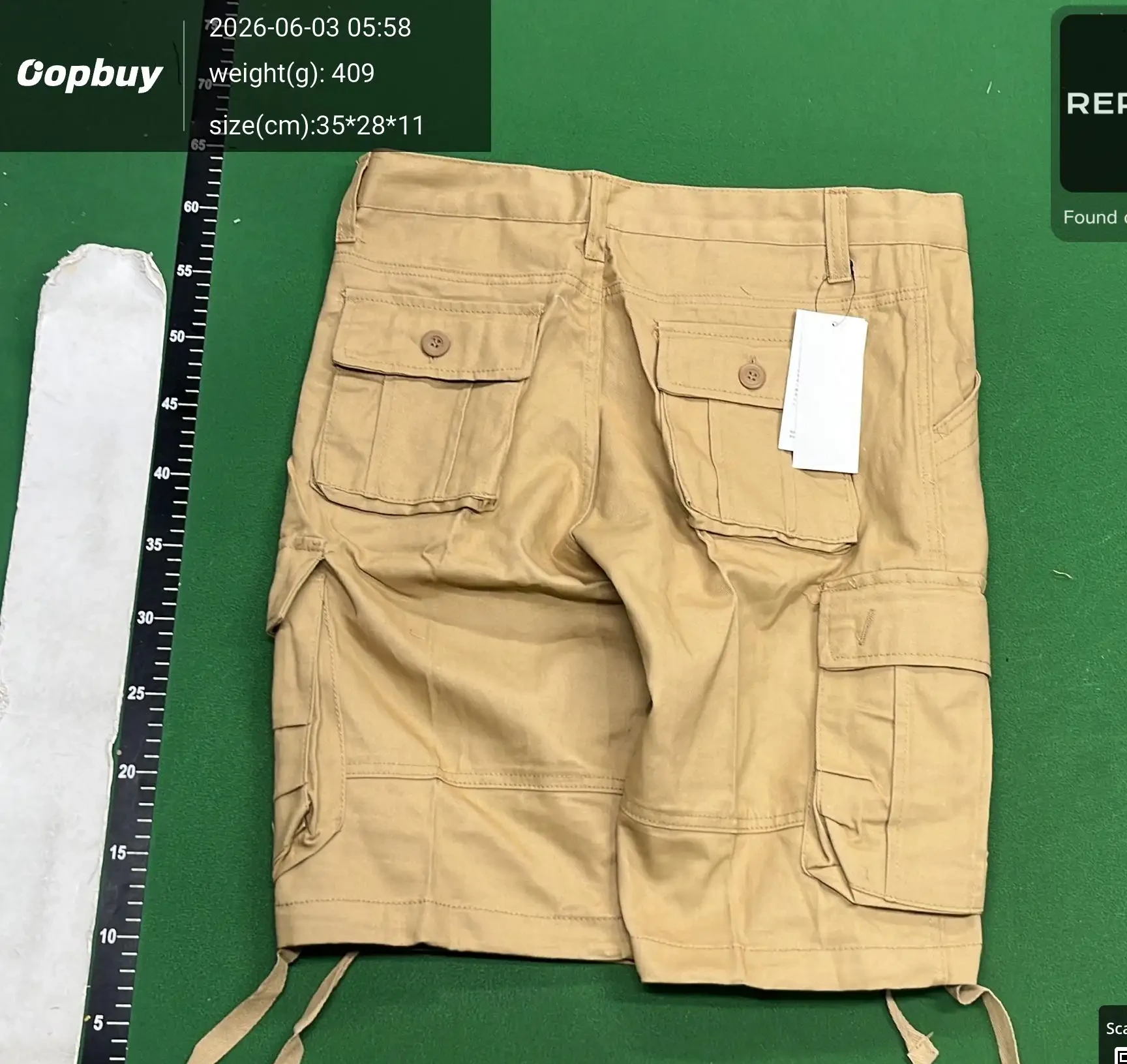 Utility Cargo Shorts -2