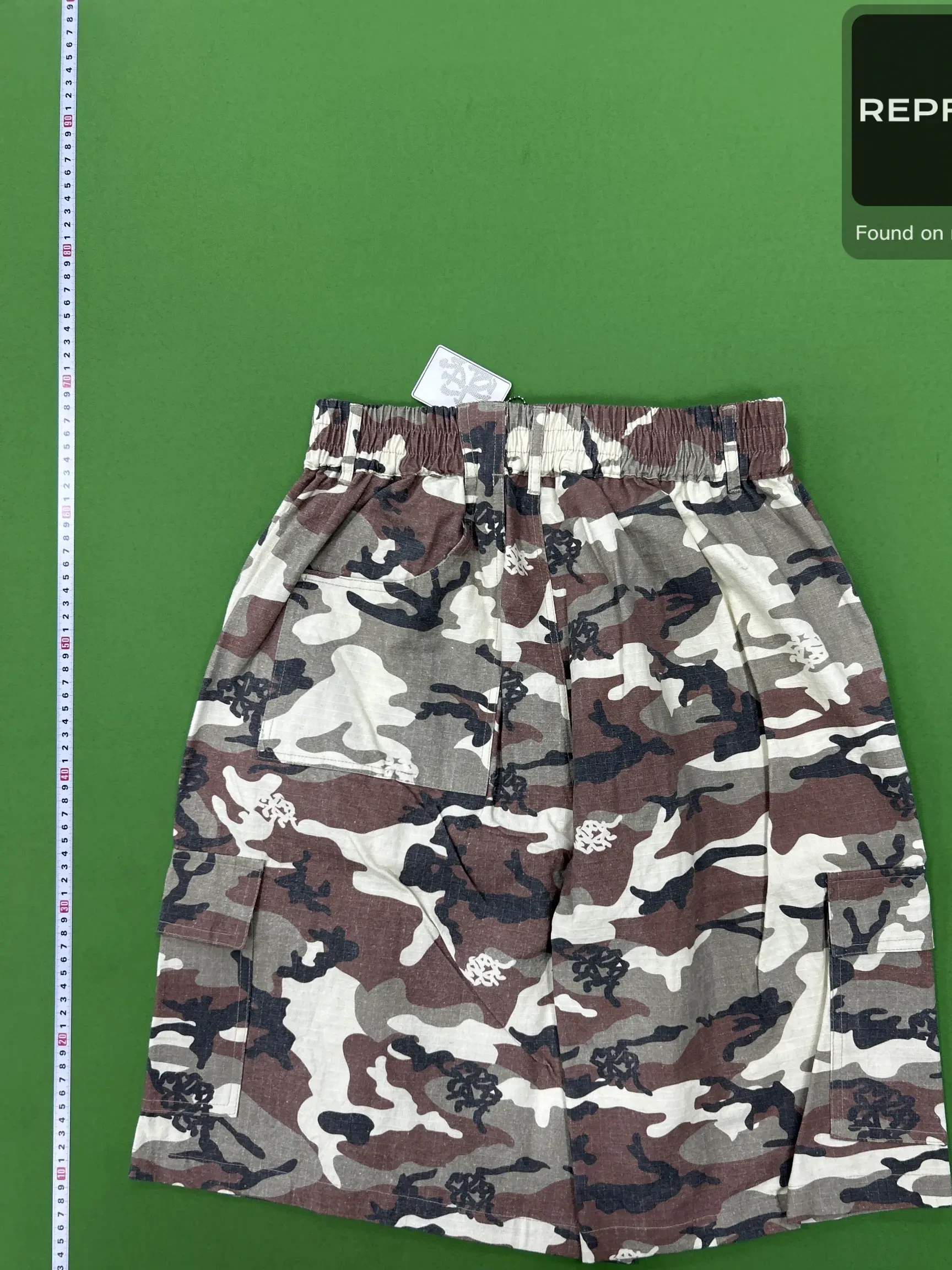 Camouflage Cargo Shorts -3