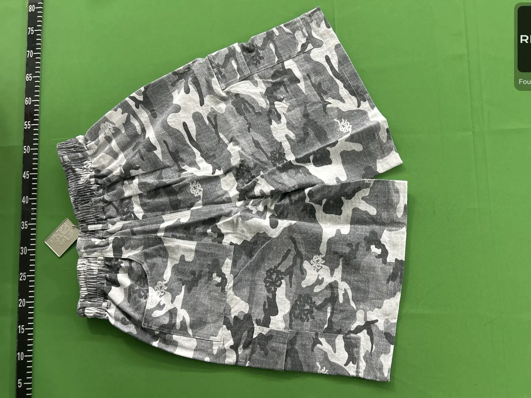 Camouflage Cargo Shorts -4