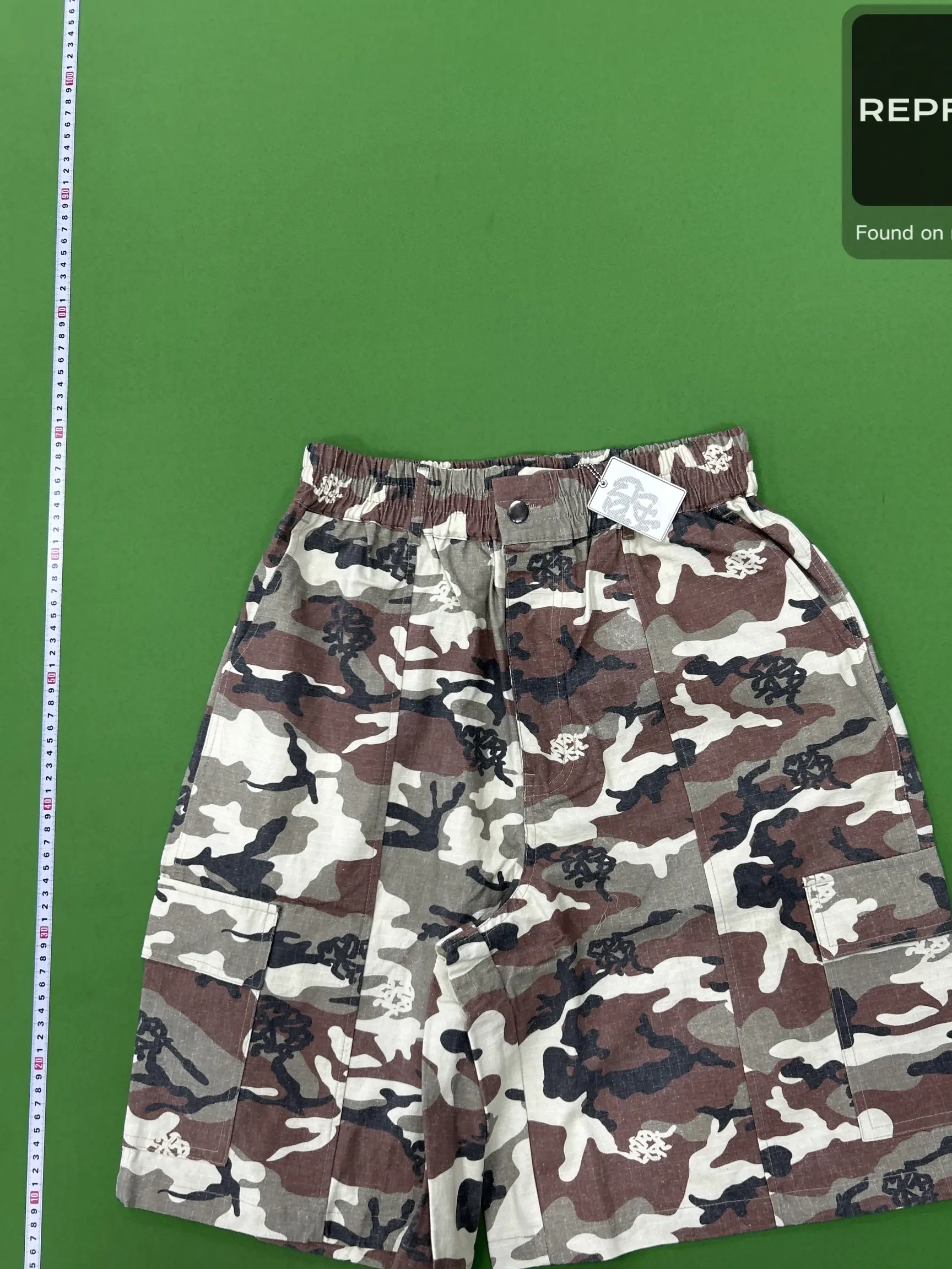 Camouflage Cargo Shorts -2