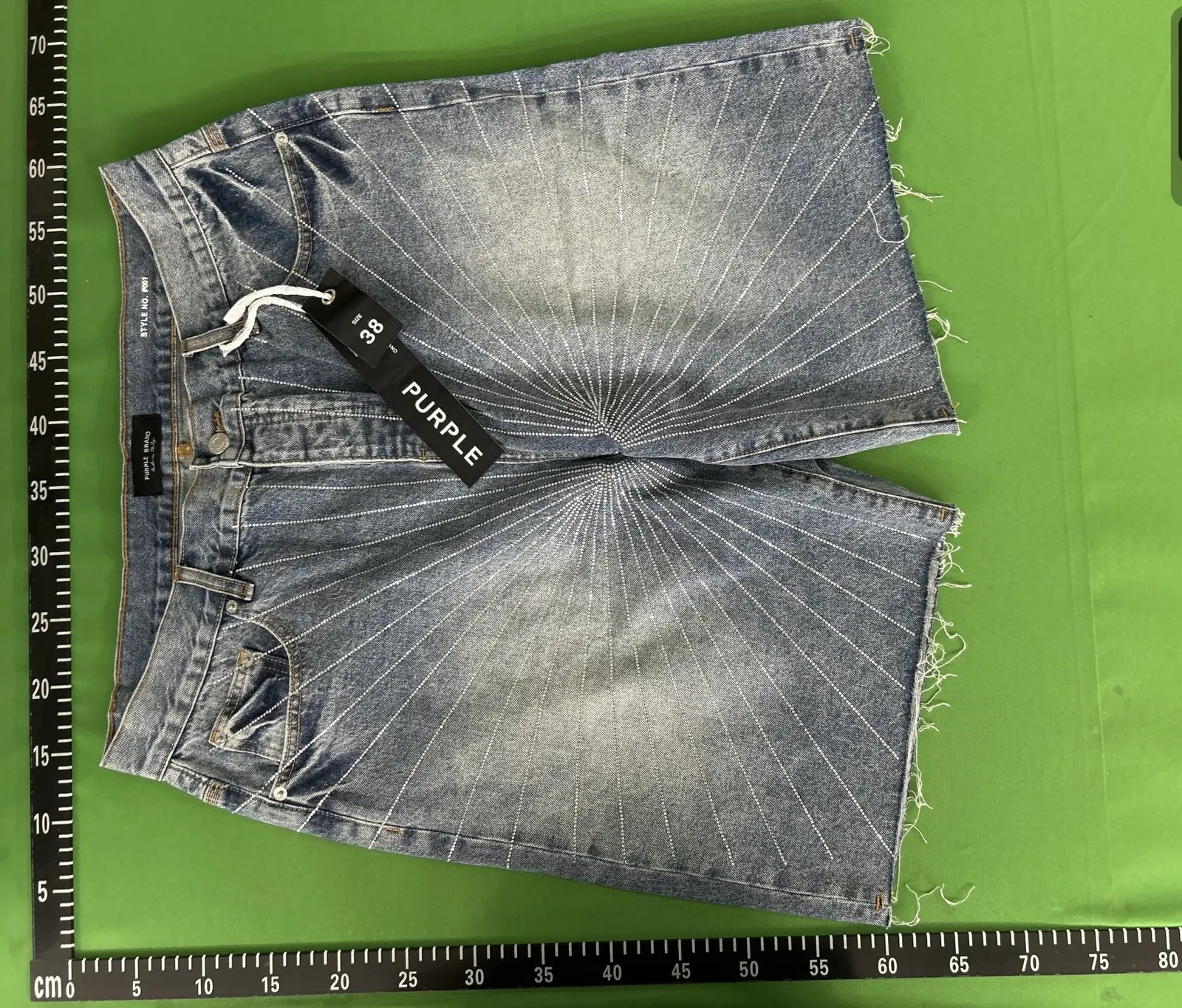 Distressed Washed Denim Jeans -2