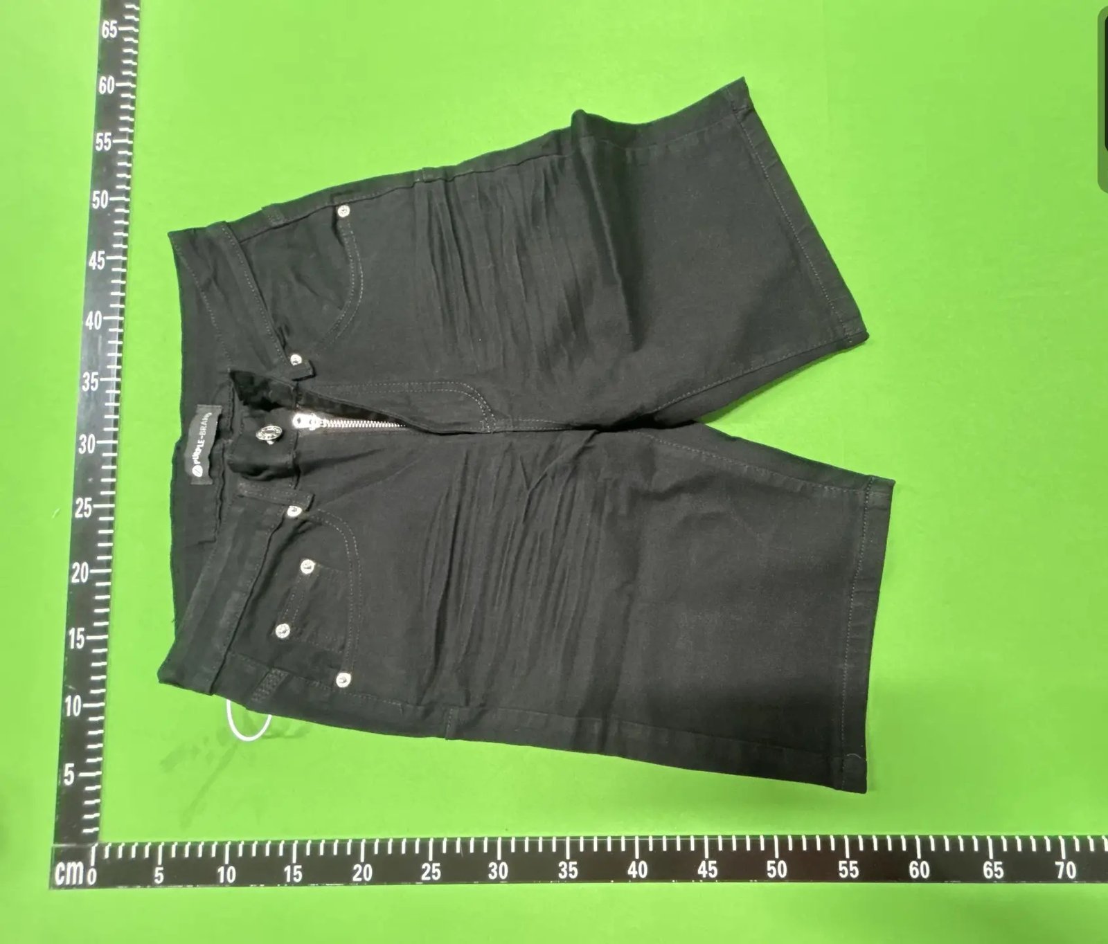 Rhinestone Denim Shorts -6