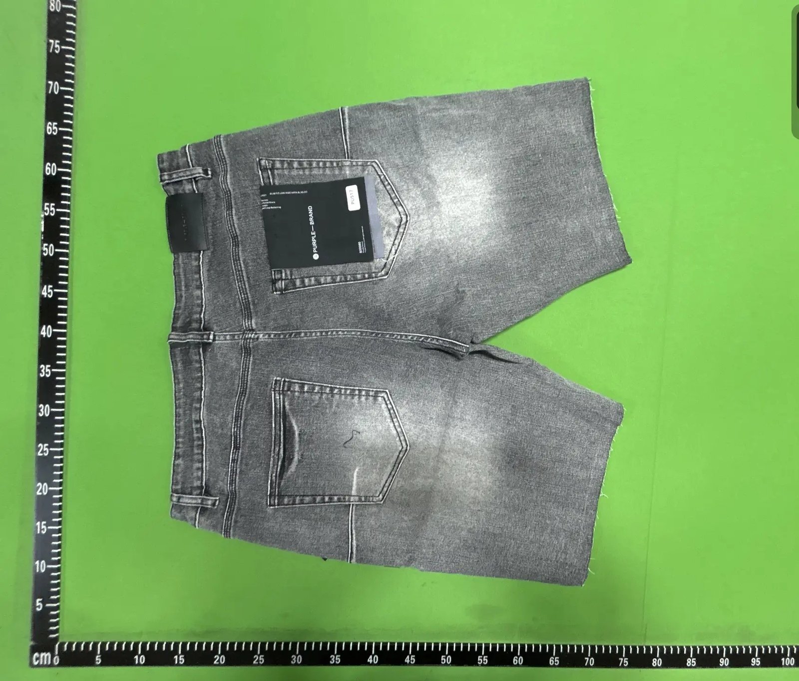Rhinestone Denim Shorts -3