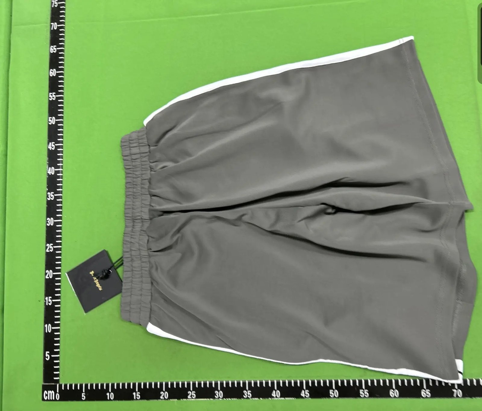Green Gothic Logo Shorts -2