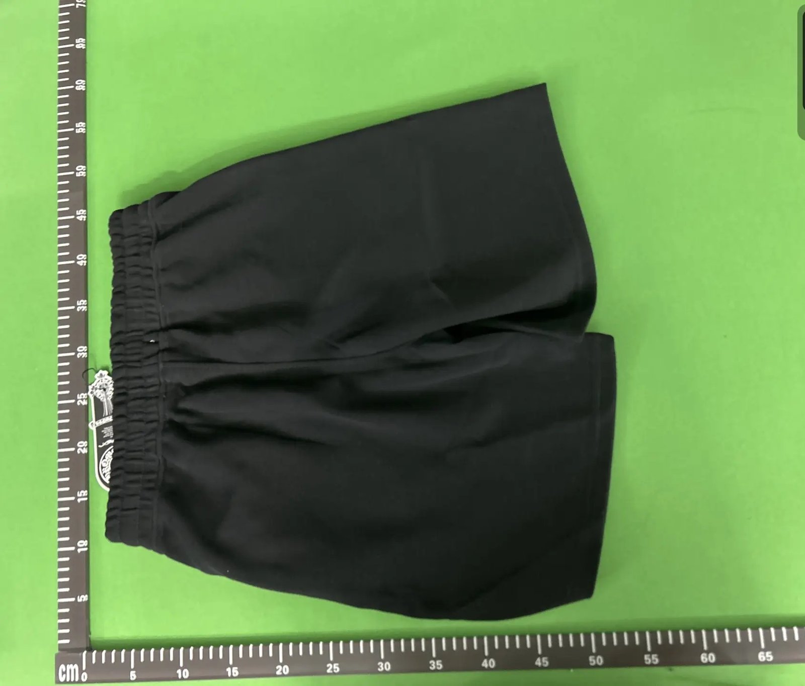 Red Cartoon Patch Casual Shorts -4