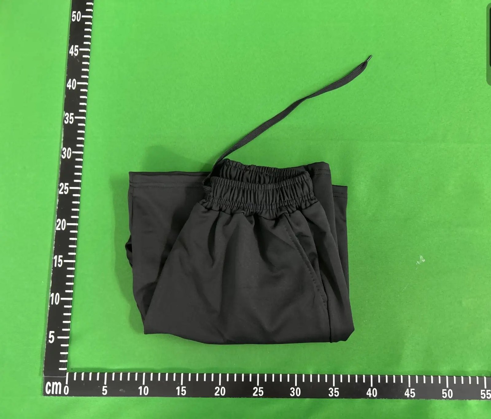 Black Cartoon Logo Casual Shorts -2