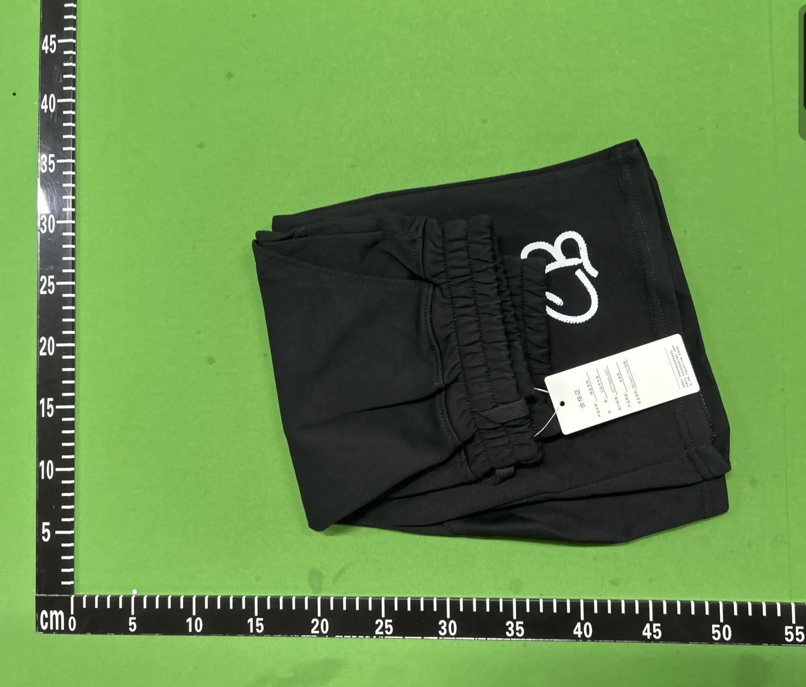 CB Logo Black Casual Shorts -3