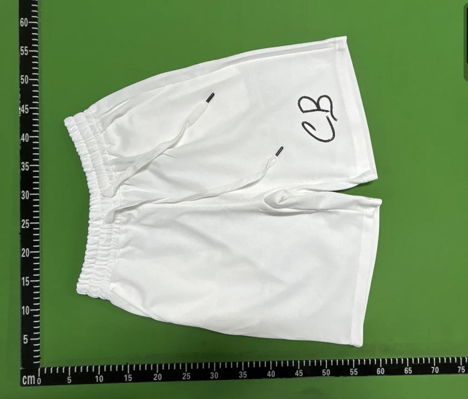 CB Logo Black Casual Shorts -5