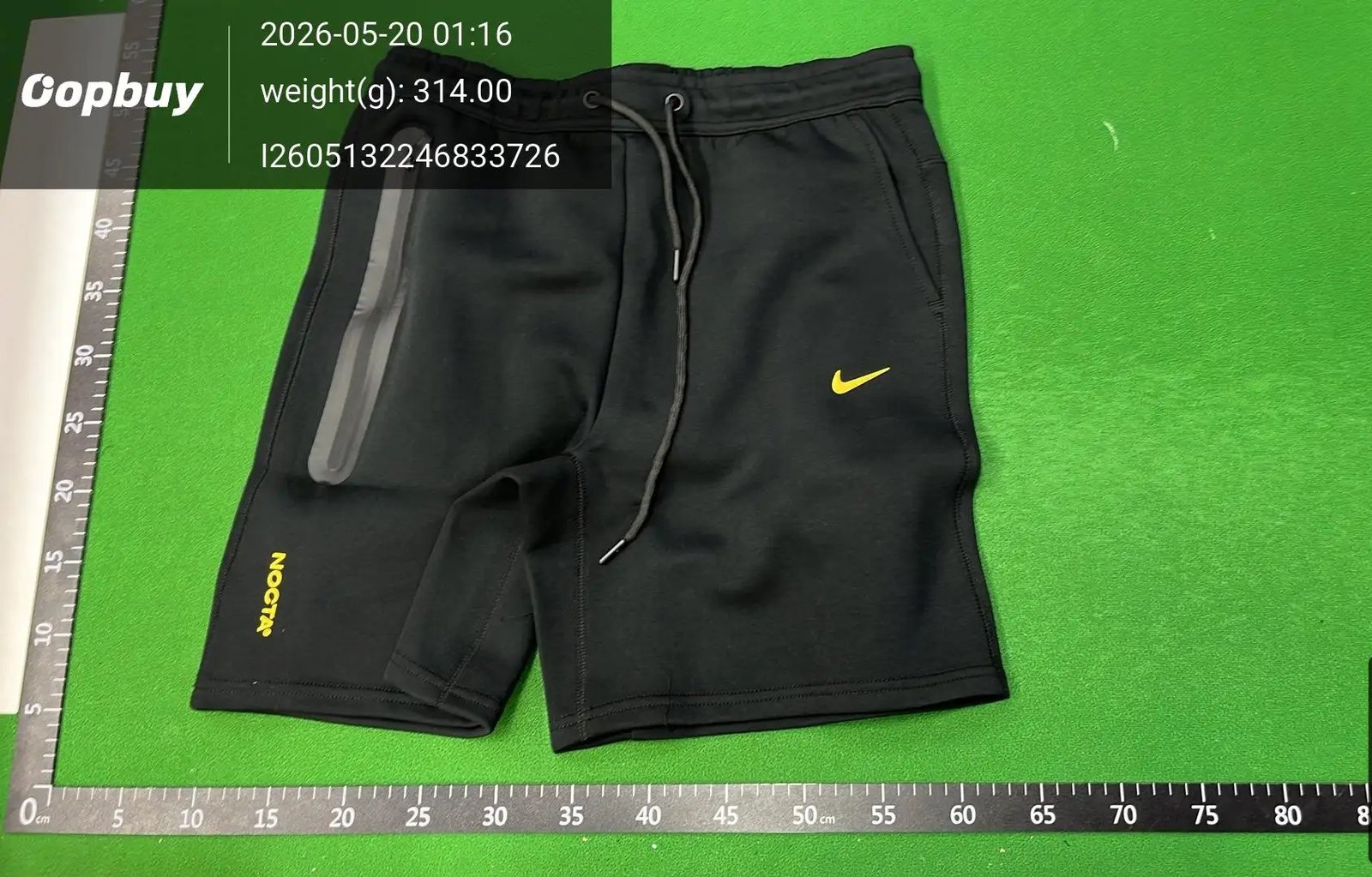 Grey Drawstring Sweat Shorts -5