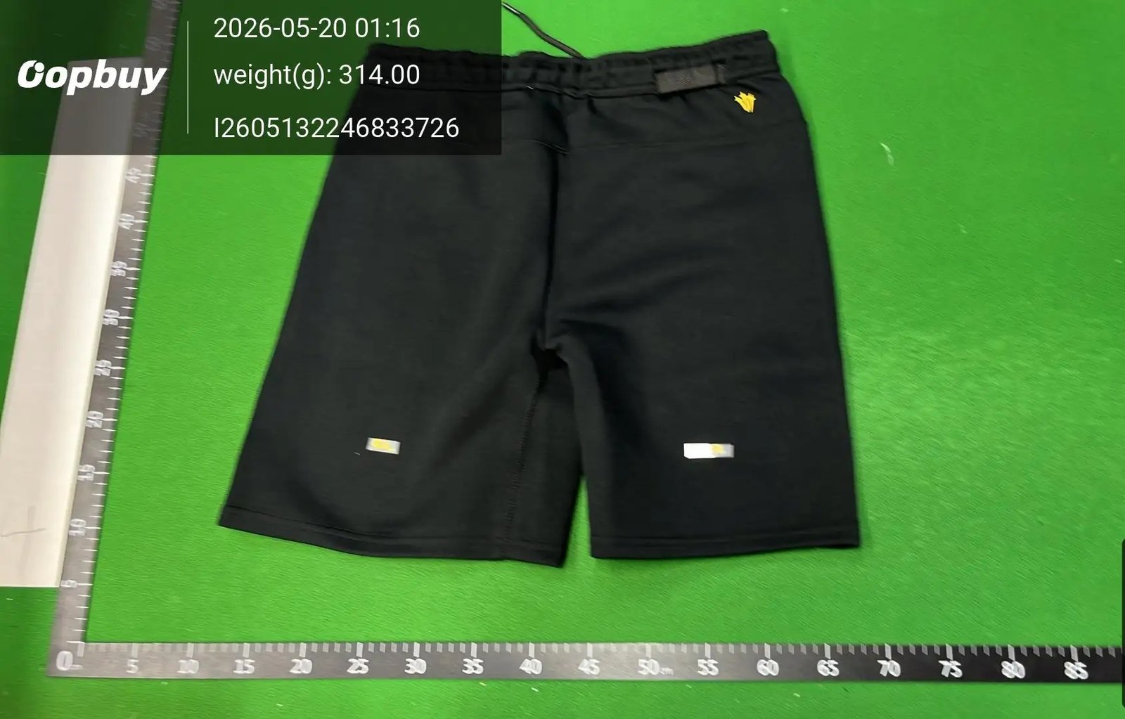 Grey Drawstring Sweat Shorts -3