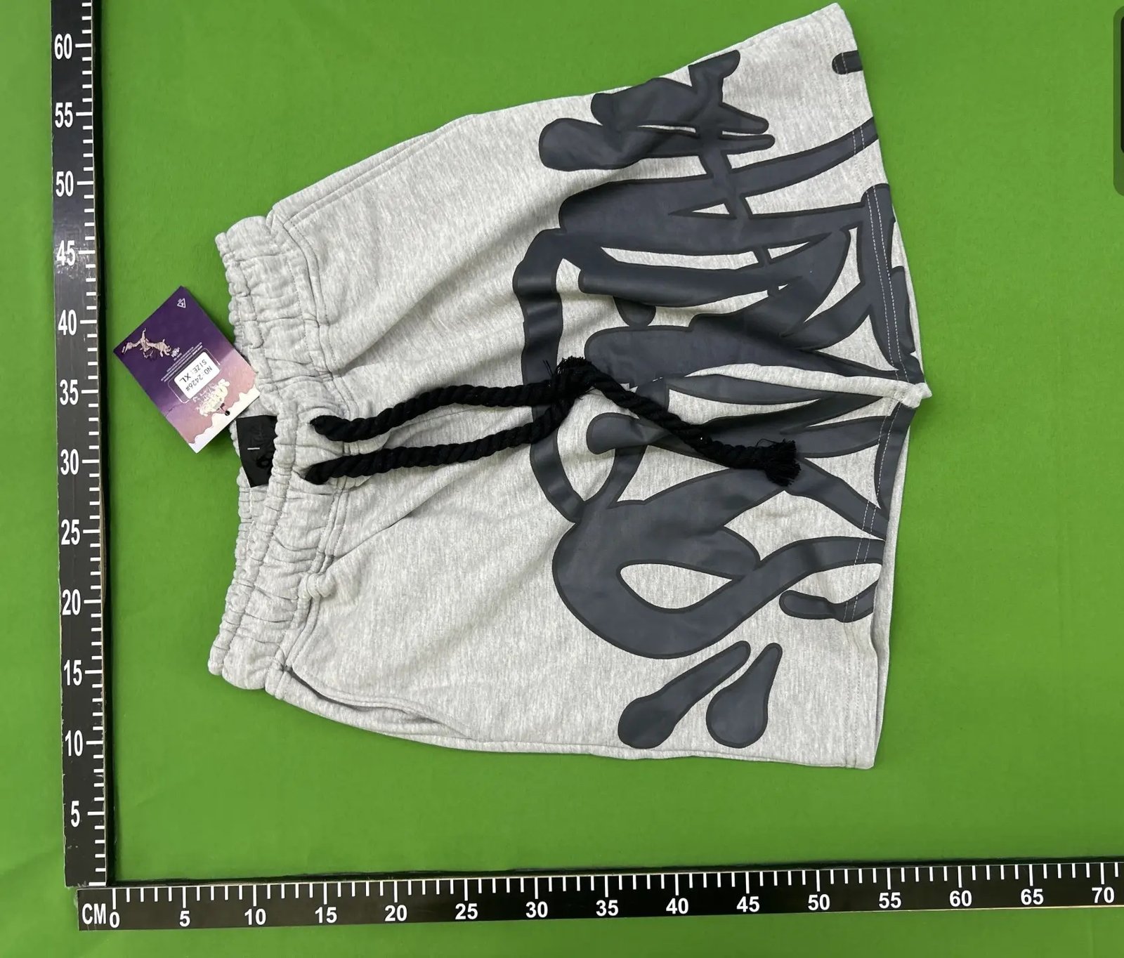 Y2K Blue Sports Shorts -4