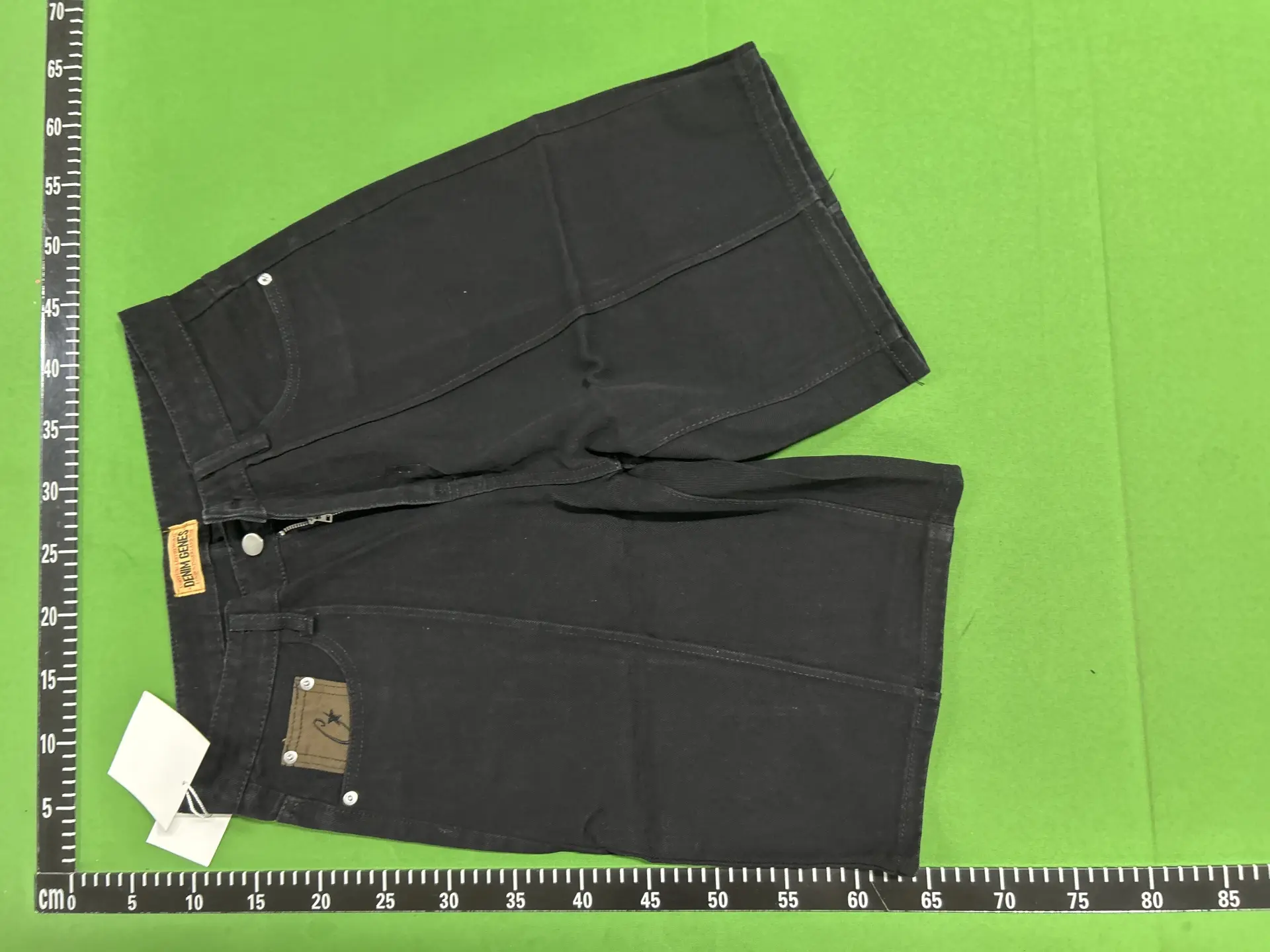 Khaki Logo Belted Cargo Shorts -4