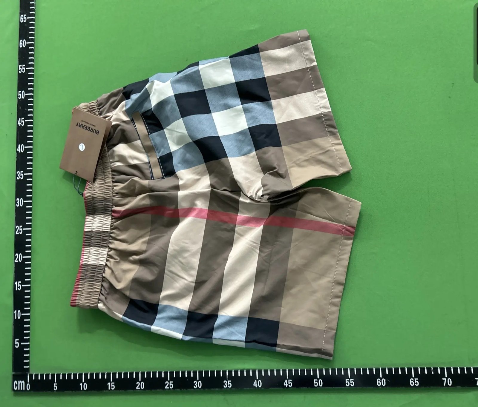White Monogram Casual Shorts -4