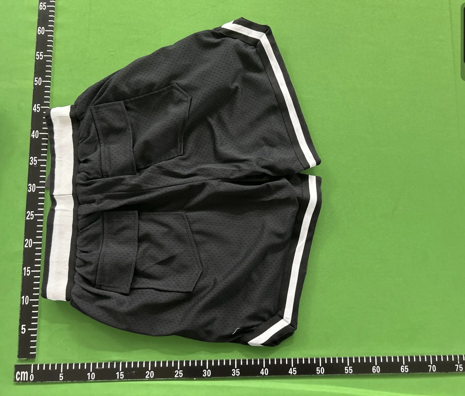 Grey Streetwear Graphic Shorts -5